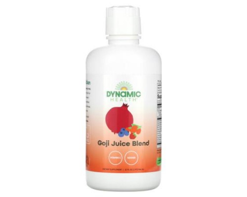 Dynamic Health, Goji Juice Blend, 32 fl oz (946 ml) Dynamic Health, Goji Juice Blend, 32 fl oz (946 ml)