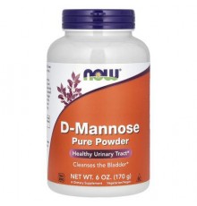 NOW Foods, D-Mannose Pure Powder, 6 oz (170 g)