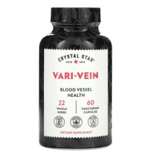 Crystal Star, Vari-Vein, 60 Vegetarian Capsules
