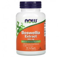 NOW Foods, Boswellia Extract, 500 mg, 90 Softgels
