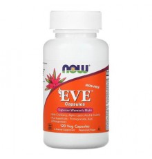 NOW Foods, Eve Capsules, Superior Women's Multi, Iron-Free, 120 Veg Capsules