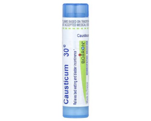 Boiron, Causticum, 30C, Incontinence Support, Approx 80 Pellets