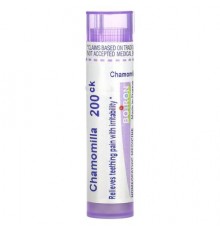 Boiron, Chamomilla, 200CK, Teething  & Irritability, Approx 80 Pellets