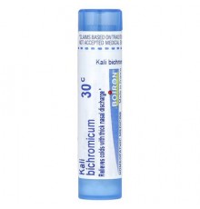 Boiron, Kali Bichromicum, 30C, Cold Relief, Approx 80 Pellets