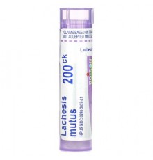 Boiron, Lachesis Mutus, 200CK, Menopause Relief, Approx 80 Pellets