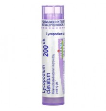 Boiron, Lycopodium Clavatum, 200CK, Bloat & Gas Relief, Approx 80 Pellets