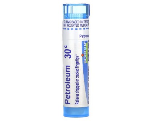 Boiron, Petroleum, 30C, Dry Skin Relief, Approx 80 Pellets Boiron, Petroleum, 30C, Dry Skin Relief, Approx 80 Pellets