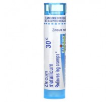 Boiron, Zincum Metallicum, 30C, Leg Cramps Relief, Approx 80 Pellets
