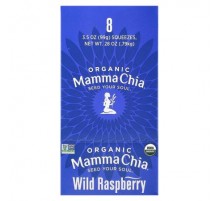 Mamma Chia, Organic Chia Squeeze®, Vitality Snack, Wild Raspberry, 8 Squeezes, 3.5 oz  (99 g) Each