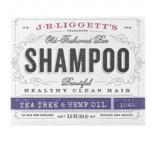 J.R. Liggett's, Old Fashioned Shampoo Bar, Tea Tree & Hemp Oil, 3.5 oz (99 g)