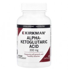 Kirkman Labs, Alpha-Ketoglutaric Acid, 100 Capsules