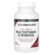 Kirkman Labs, Children's Multivitamin & Mineral, 120 Capsules