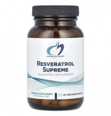Designs For Health, Resveratrol Supreme, 60 Vegetarian Capsules