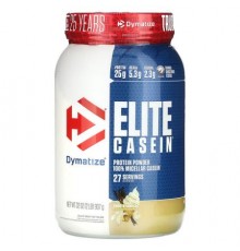 Dymatize, Elite Casein, Smooth Vanilla, 2 lbs (907 g)
