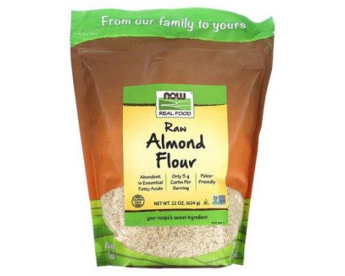 NOW Foods, Real Food, Raw Almond Flour, 22 oz (624 g) NOW Foods, Real Food, Raw Almond Flour, 22 oz (624 g)