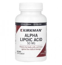 Kirkman Labs, Alpha Lipoic Acid, 50 mg, 90 Capsules