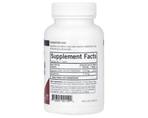 Kirkman Labs, Melatonin Extended Release, 150 Tablets