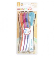 Munchkin, White Hot®, Safety Spoons, 3 Months+, 4 Count