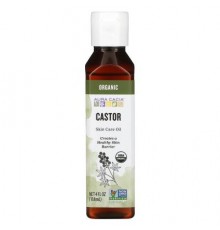 Aura Cacia, Skin Care Oil,  Castor, 4 fl oz (118 ml)