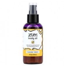 ZUM, Zum Body Oil, Lavender-Lemon, 4 fl oz (118 ml)
