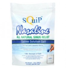 Squip, Nasaline®, Saline Solution Salt, 12 oz (340 g)