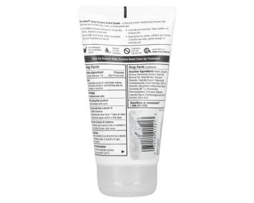Eucerin, Baby, Eczema Relief Cream, 5 oz (141 g) Eucerin, Baby, Eczema Relief Cream, 5 oz (141 g)