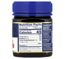 Manuka Health, Raw Manuka Honey, UMF 6+™, MGO 115+, 8.8 oz (250 g)