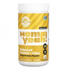Manitoba Harvest, Organic Hemp Yeah!, Balanced Protein + Fiber, Hemp Protein Powder, Unsweetened, 1 lb (454 g)