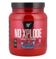 BSN, N.O.-Xplode®, Legendary Pre-Workout, Blue Raz, 2.45 lb (1.11 kg)