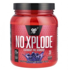 BSN, N.O.-Xplode®, Legendary Pre-Workout, Grape, 1.22 lbs (555 g)
