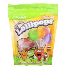Xyloburst, Sugar-Free Lollipops with Xylitol, Assorted Flavors, 50 Lollipops, 14.1 oz
