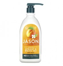 Jason Natural, Body Wash, Glowing Apricot & White Tea, 30 fl oz (887 ml)