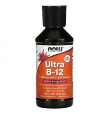 NOW Foods, Ultra B-12, 5,000 mcg, 4 fl oz (118 ml)