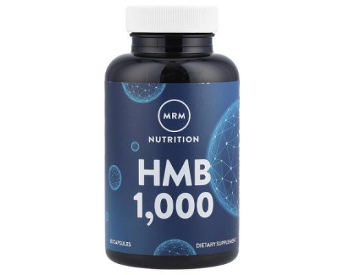 MRM Nutrition, HMB 1000, 1,000 mg, 60 Capsules MRM Nutrition, HMB 1000, 1,000 mg, 60 Capsules
