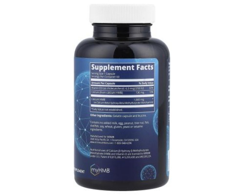 MRM Nutrition, HMB 1000, 1,000 mg, 60 Capsules MRM Nutrition, HMB 1000, 1,000 mg, 60 Capsules