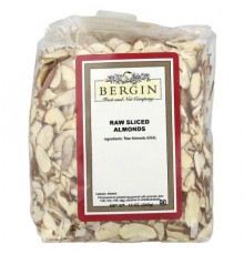 Bergin Fruit and Nut Company, Raw Sliced Almonds, 12 oz (340 g)