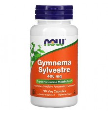 NOW Foods, Gymnema Sylvestre, 400 mg, 90 Veg Capsules