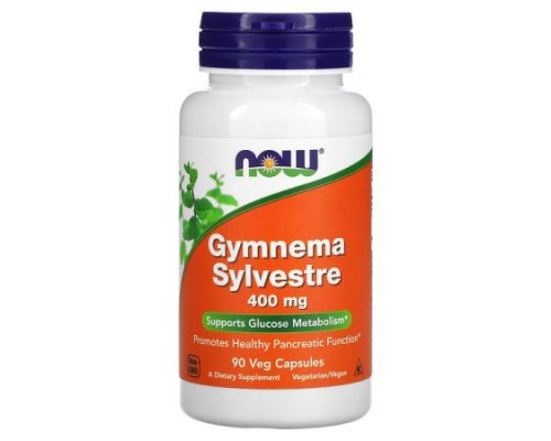 NOW Foods, Gymnema Sylvestre, 400 mg, 90 Veg Capsules NOW Foods, Gymnema Sylvestre, 400 mg, 90 Veg Capsules
