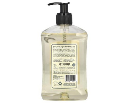 A La Maison de Provence, Liquid Soap For Hand & Body, Fresh Sea Salt, 16.9 fl oz (500 ml) A La Maison de Provence, Liquid Soap For Hand & Body, Fresh Sea Salt, 16.9 fl oz (500 ml)