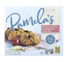 Pamela's Products, Whenever Bars, Cranberry Almond, 5 Bars, 1.41 oz (40 g) Each