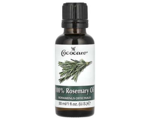 Cococare, 100% Rosemary Oil, 1 fl oz (30 ml) Cococare, 100% Rosemary Oil, 1 fl oz (30 ml)