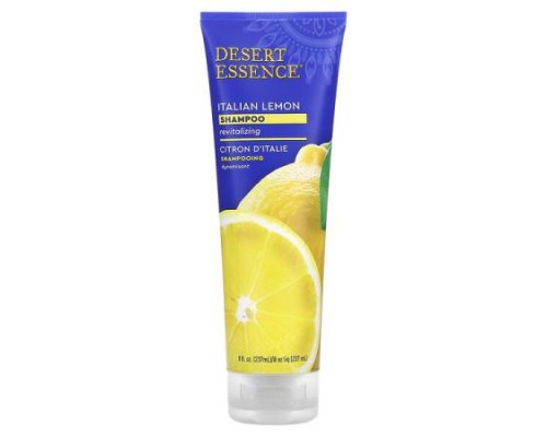 Desert Essence, Shampoo, Italian Lemon, 8 fl oz (237 ml) Desert Essence, Shampoo, Italian Lemon, 8 fl oz (237 ml)