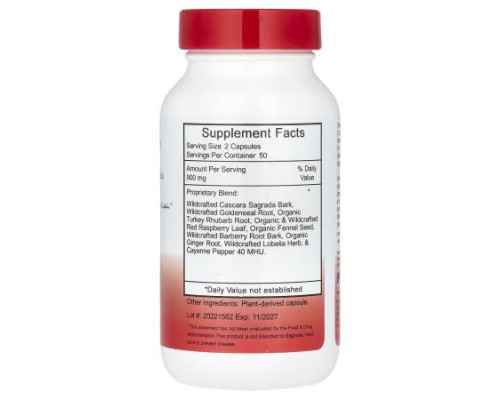 Christopher's Original Formulas, Lower Bowel Formula, 100 Vegetarian Caps