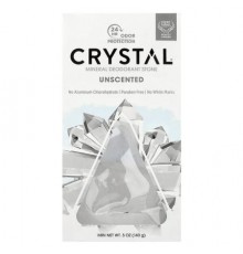 CRYSTAL, Mineral Deodorant Stone, Unscented, 5 oz (140 g)