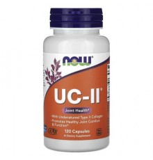 NOW Foods, UC-II® Joint Health with Undenatured Type II Collagen, 120 Capsules
