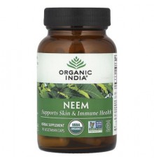 Organic India, Neem, 90 Vegetarian Caps