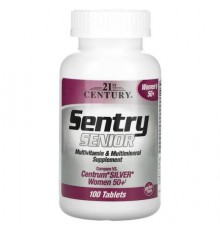 21st Century, Sentry Senior, Multivitamin & Multimineral Supplement, Women 50+, 100 Tablets