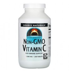 Source Naturals, Non-GMO Vitamin C, 1,000 mg, 240 Tablets