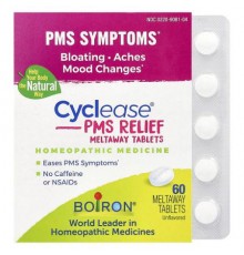 Boiron, Cyclease PMS, Unflavored, 60 Meltaway Tablets