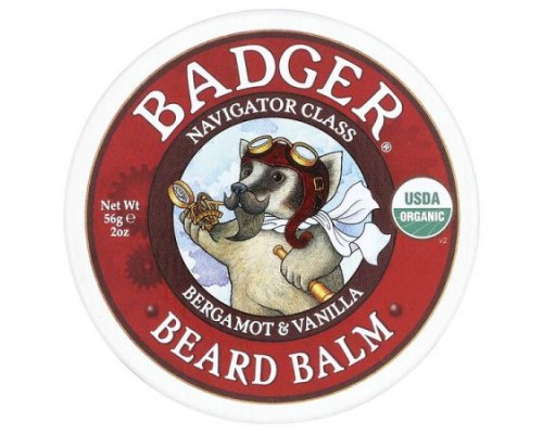 Badger, Beard Balm, Bergamot & Vanilla, 2 oz (56 g) Badger, Beard Balm, Bergamot & Vanilla, 2 oz (56 g)